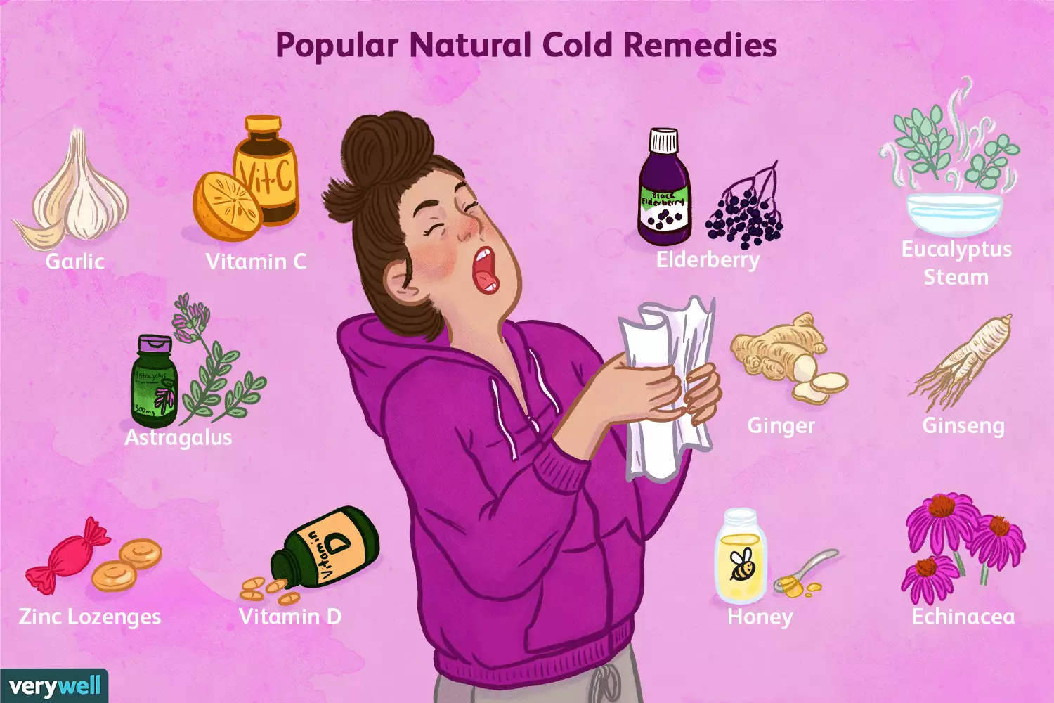 Soğuk algınlığı tedavisi için 11 doğal ilaç